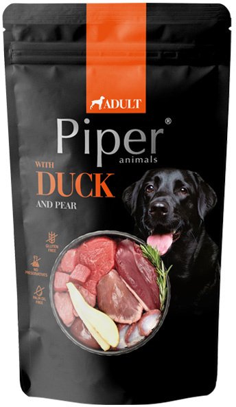 Mokra Karma dla psa Piper Animals z kaczką i gruszką 150 g