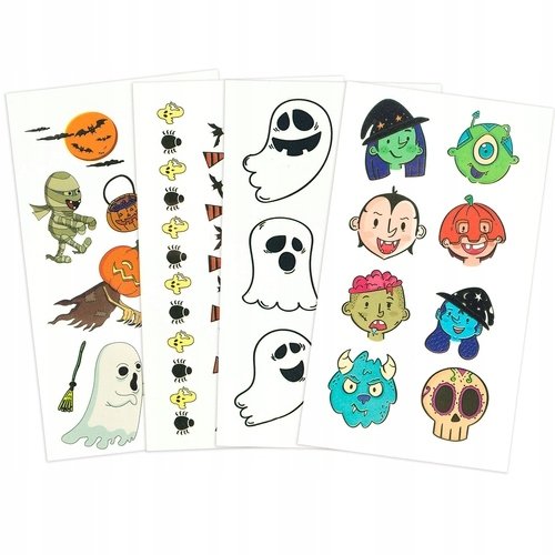 Tatuaże świecące w ciemności MIX