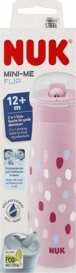 NUK NUK KUBEK 450ML MINI-ME 12M FIOLET 10225327 1/6