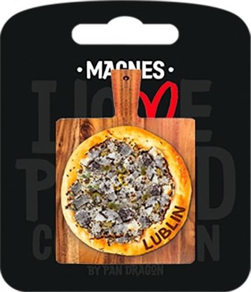 Pan Dragon Magnes I love Poland Lublin ILP-MAG-C-LUB-01