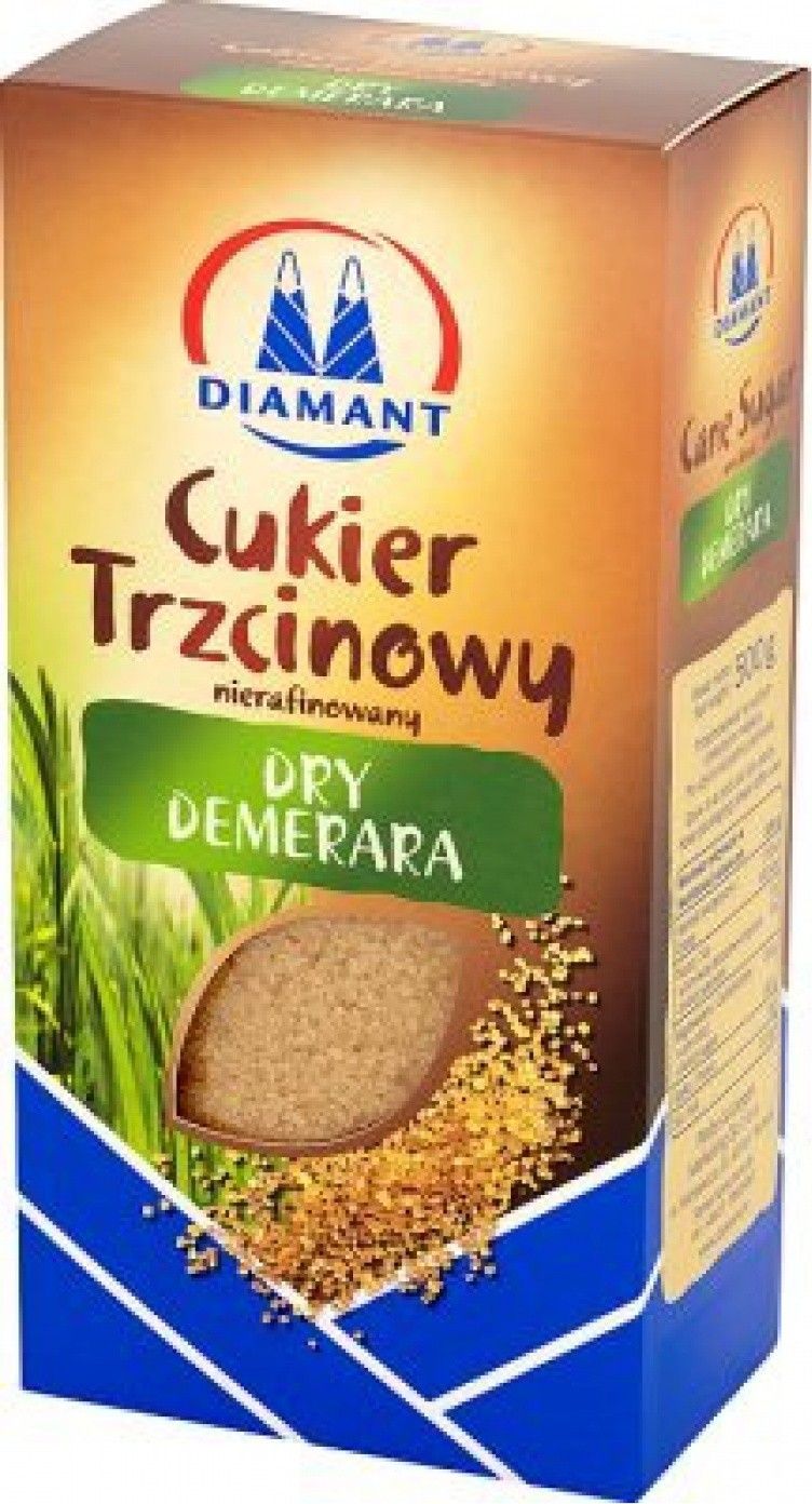 Diamant Cukier DIAMANT, trzcinowy, gruby, 0,5 kg