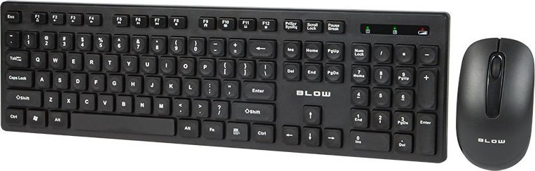Klawiatura + mysz Blow 85-468# Klawiatura+mysz radiowa 2,4ghz blow km-4