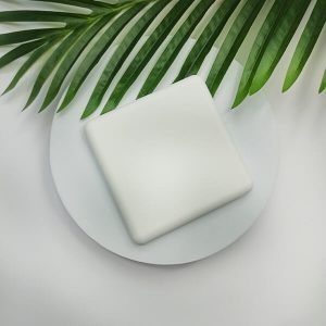 Yeye Mydelniczka z ziemi okrzemkowej gładka prostokątna Yeye Biały