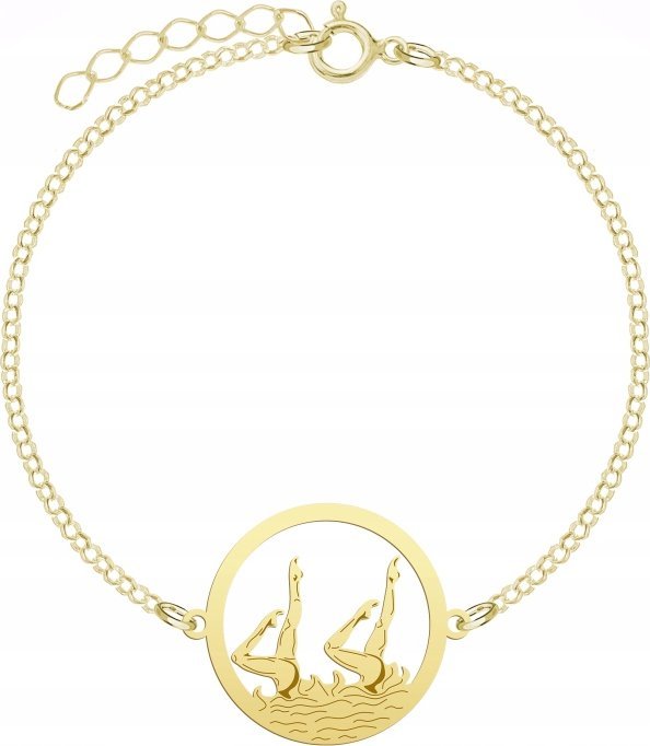 Radziszewska Jewellery Pozłacana Bransoletka Pływanie Synchroniczne GRAWE