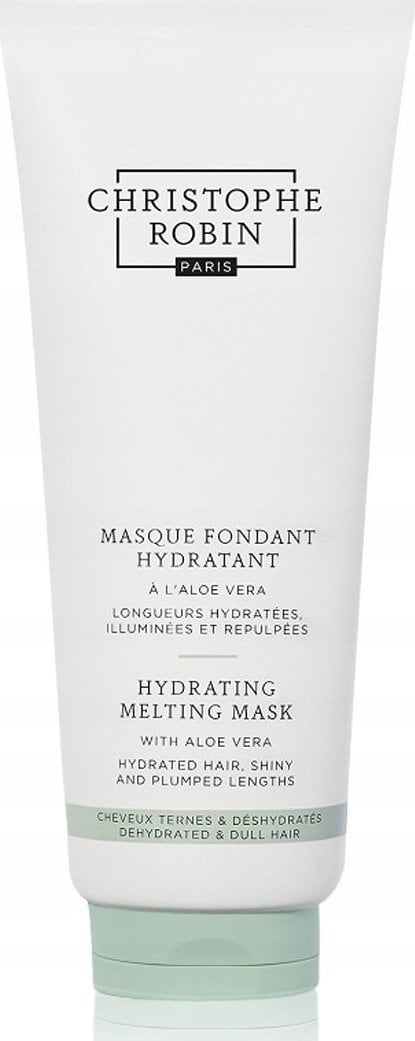 CHRISTOPHE ROBIN_Hydrating Melting Mask nawilżająca maska do włosów z aloesem 200ml