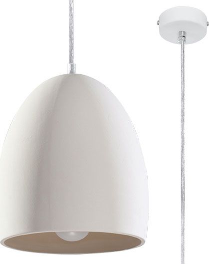 Lampa wisząca Lumes Minimalistyczna lampa wisząca z ceramiki - EXX240-Flavor