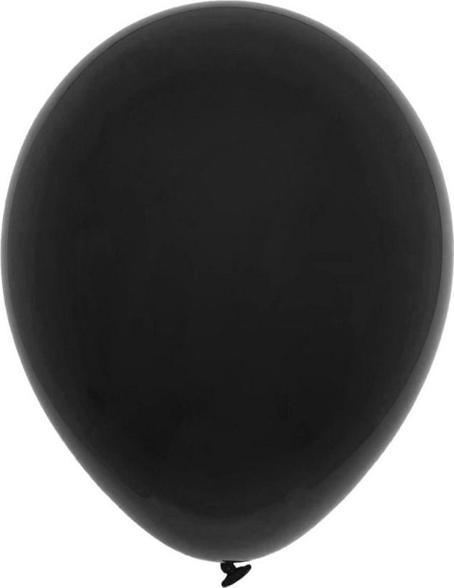 Balony Decomex pastel Black 25szt