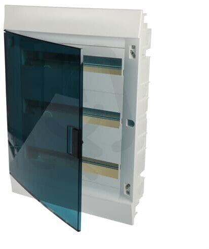 Rozdzielnica modułowa podtynkowa Mistral41F 3x18 54M IP41 125A II klasa drzwi transparentne N+PE śrub. 41A18X32A 1SLM004101A1209