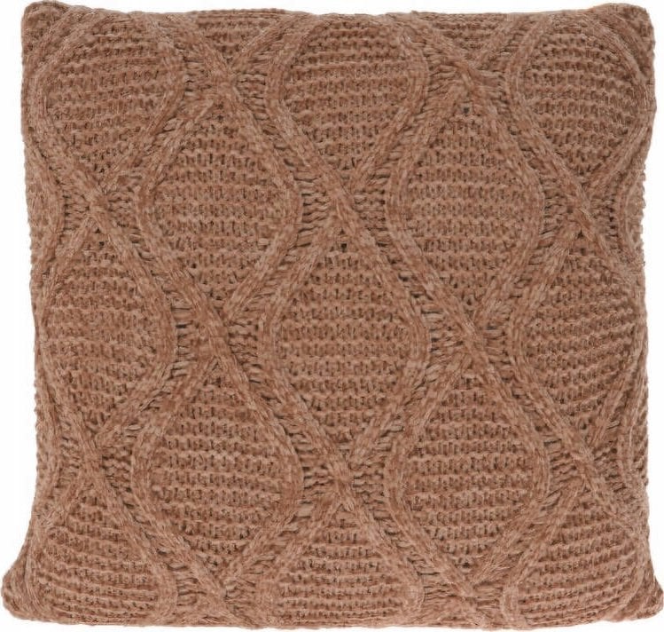 Home Styling Collection Poduszka dekoracyjna CHENILLE, dzianinowa, 45 x 45 cm