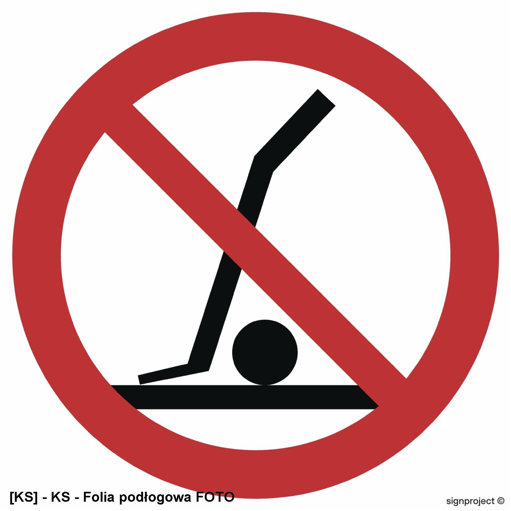 GB020 - Zakaz podnoszenia wózkiem 350x350