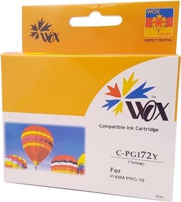 Tusz THI Zgodny Tusz Yellow do Canon Pixma Pro10 / PGI-72Y 6406B001 / Żółty / 14 ml / zamiennik uniwersalny