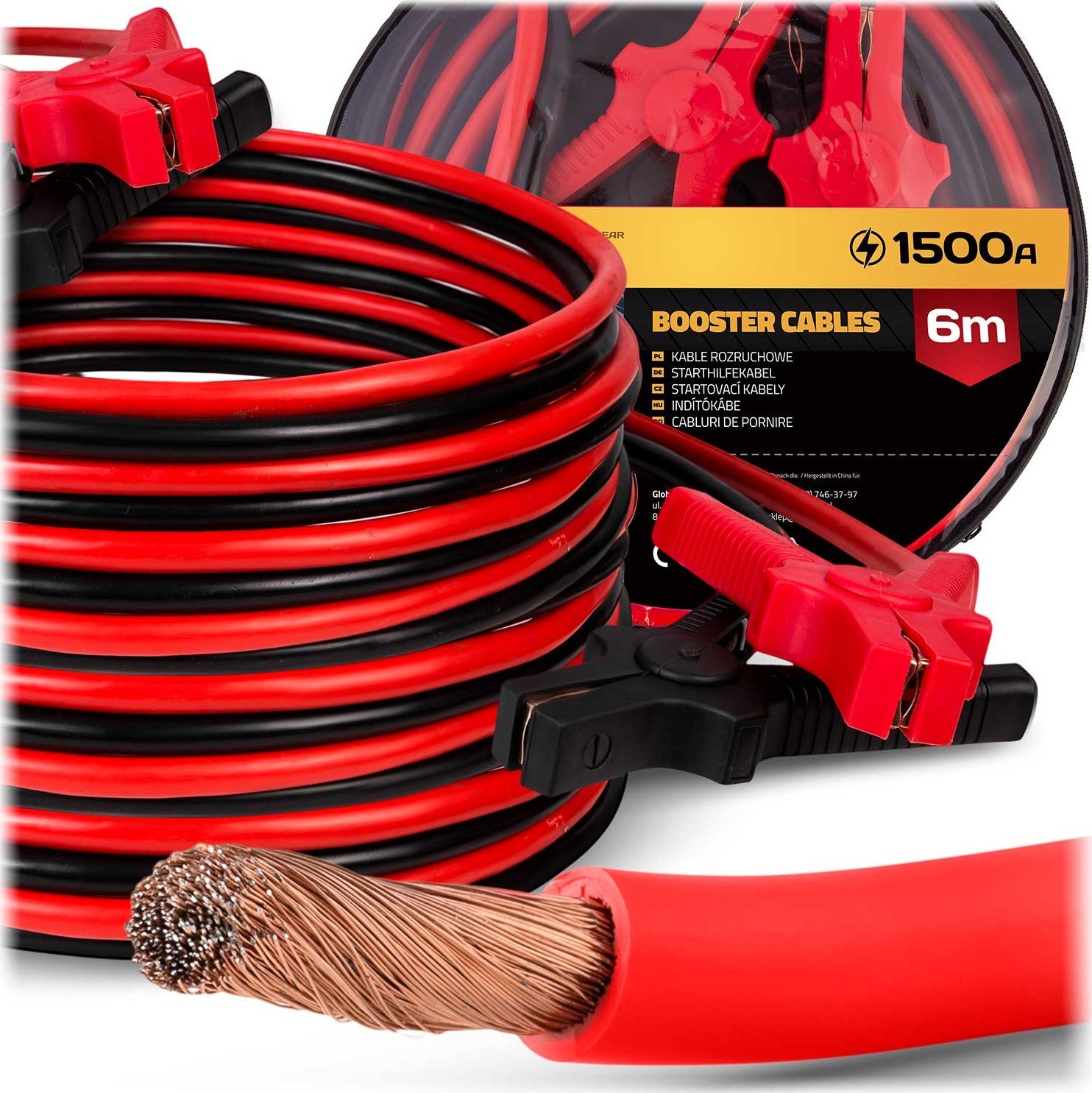 Humberg Kable rozruchowe 6m 1500A HM-362 Humberg