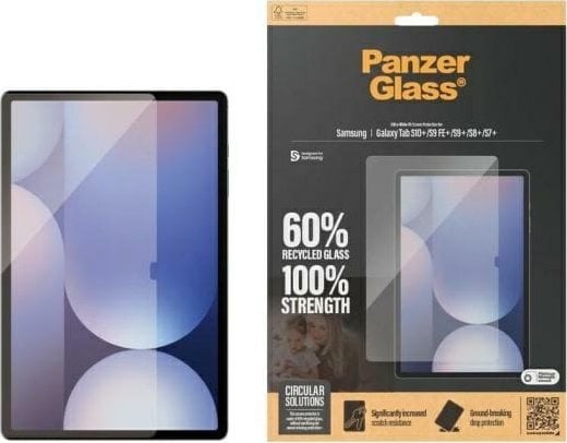 PanzerGlass Ultra-Wide Fit Sam Tab S7+/S8+/S9+/S9 FE+/S10+ Screen Protection 7379