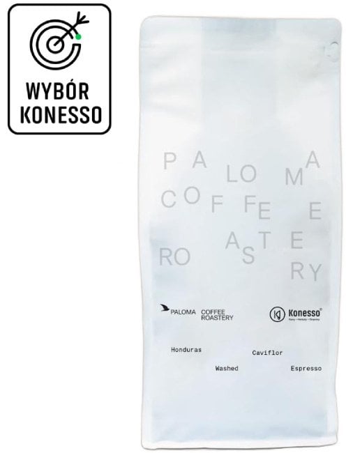 Kawa ziarnista Paloma Honduras Caviflor Espresso 1kg