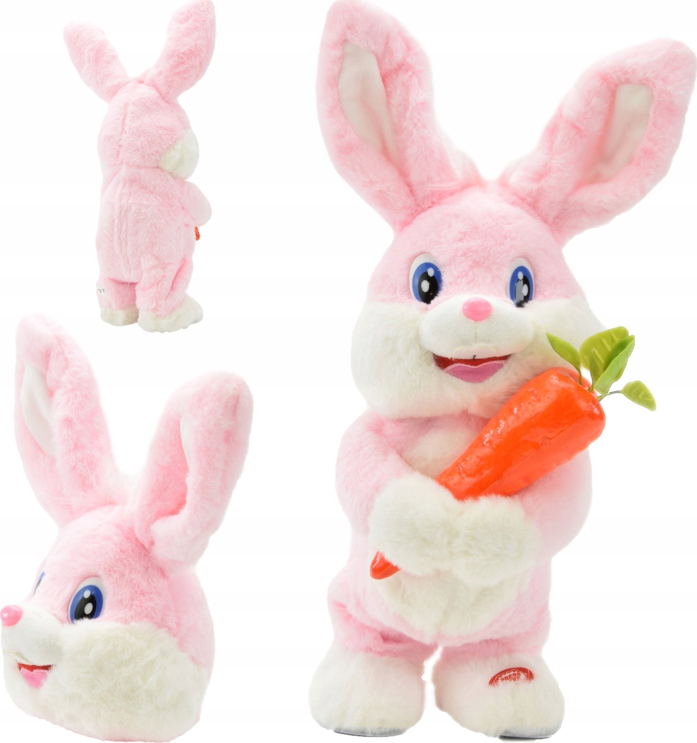 Skleplolki KRÓLIK ZAJĄC ZABAWKI INTERAKTYWNE DLA DZIECI MÓWI