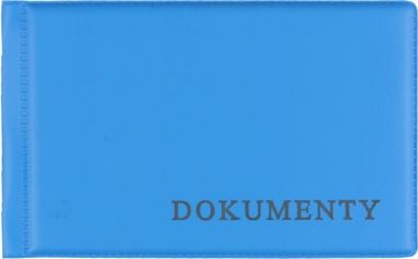 Biurfol Okładka na dokumenty mała, 6 kieszeni, 7 x 11 cm.