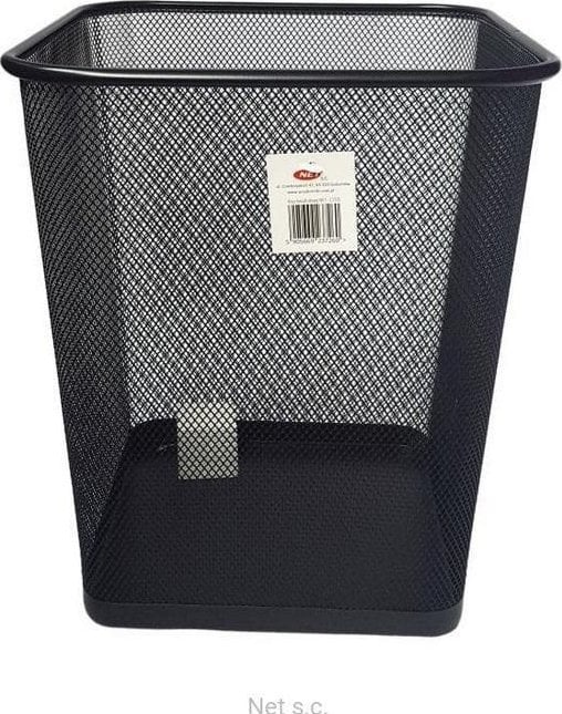 Kosz kwadratowy czarny