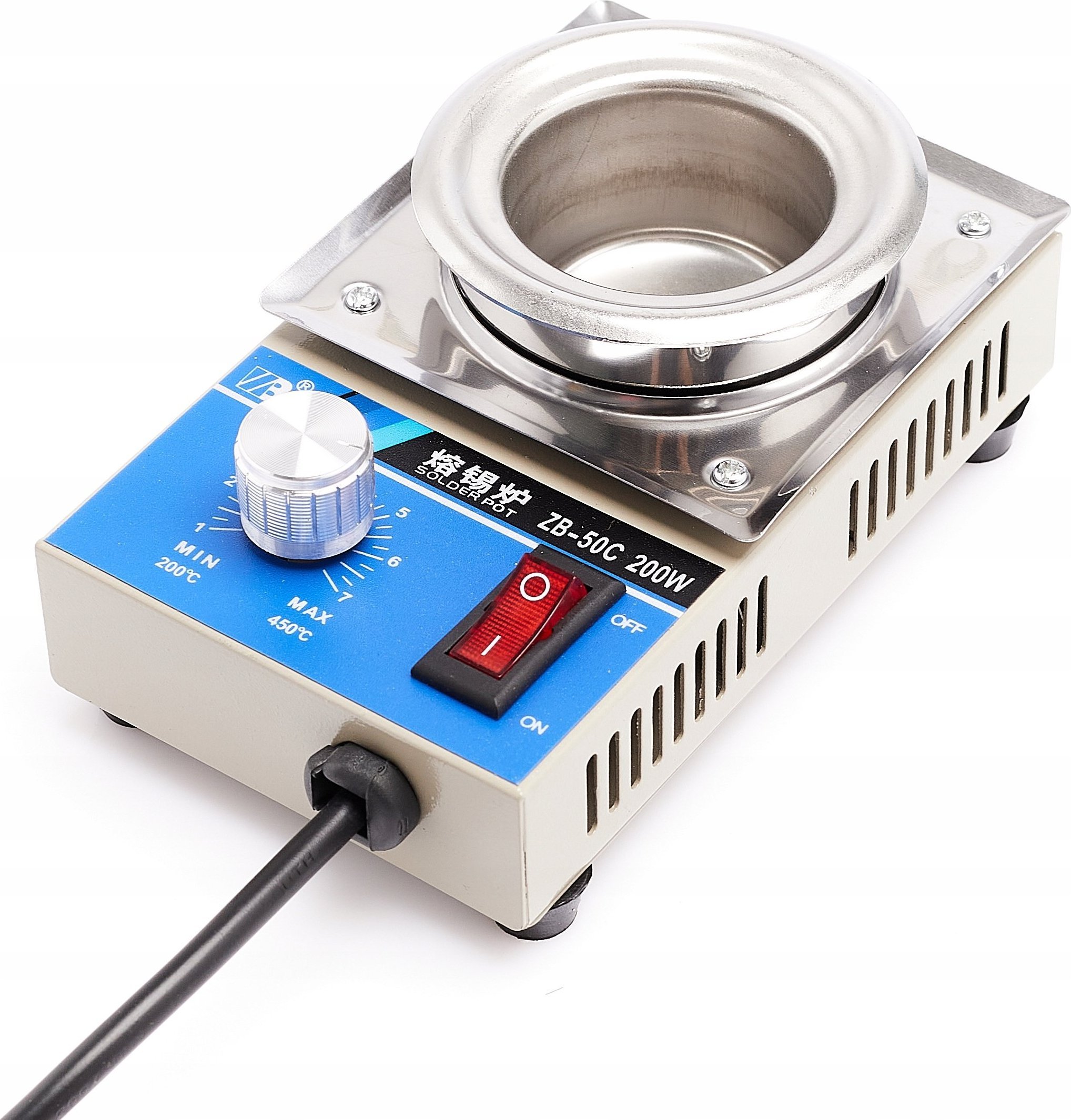 Techrebal TYGIEL LUTOWNICZY DO CYNY 70MM 250W 200-450C 1600G