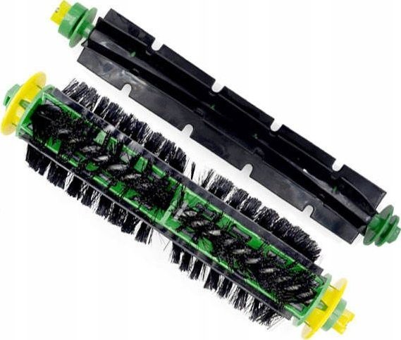 JETtools Zestaw Szczotek Szczotki 2x Szczotka z włosiem gumowa do serii iRobot Roomba 500