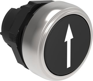 Lovato Electric Napęd przycisku czarny Strzałka w górę z samopowrotem (LPCB1152)