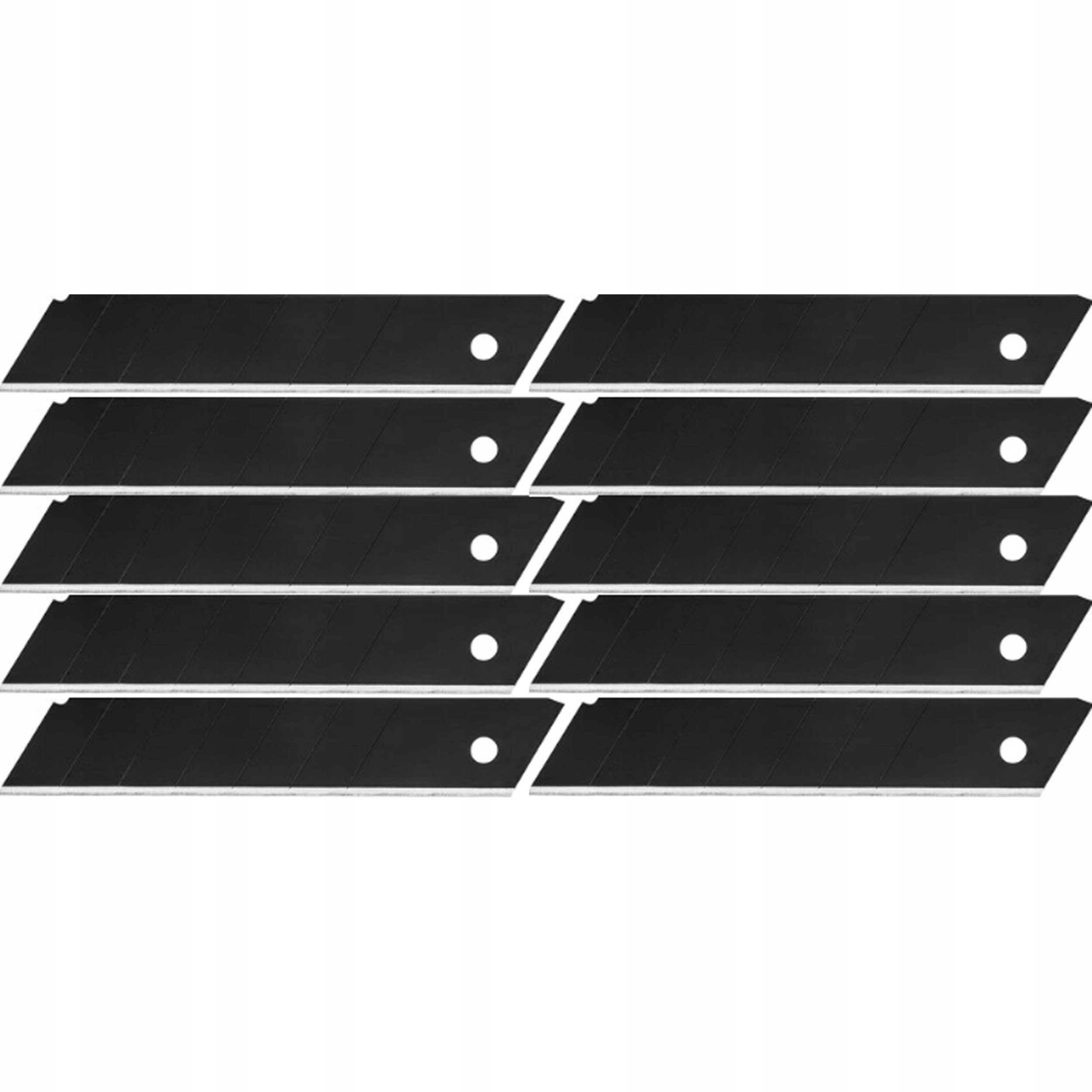 Falon-Tech ostrza łamane 18 mm SK5 czarne do noża tapet 10 sztuk