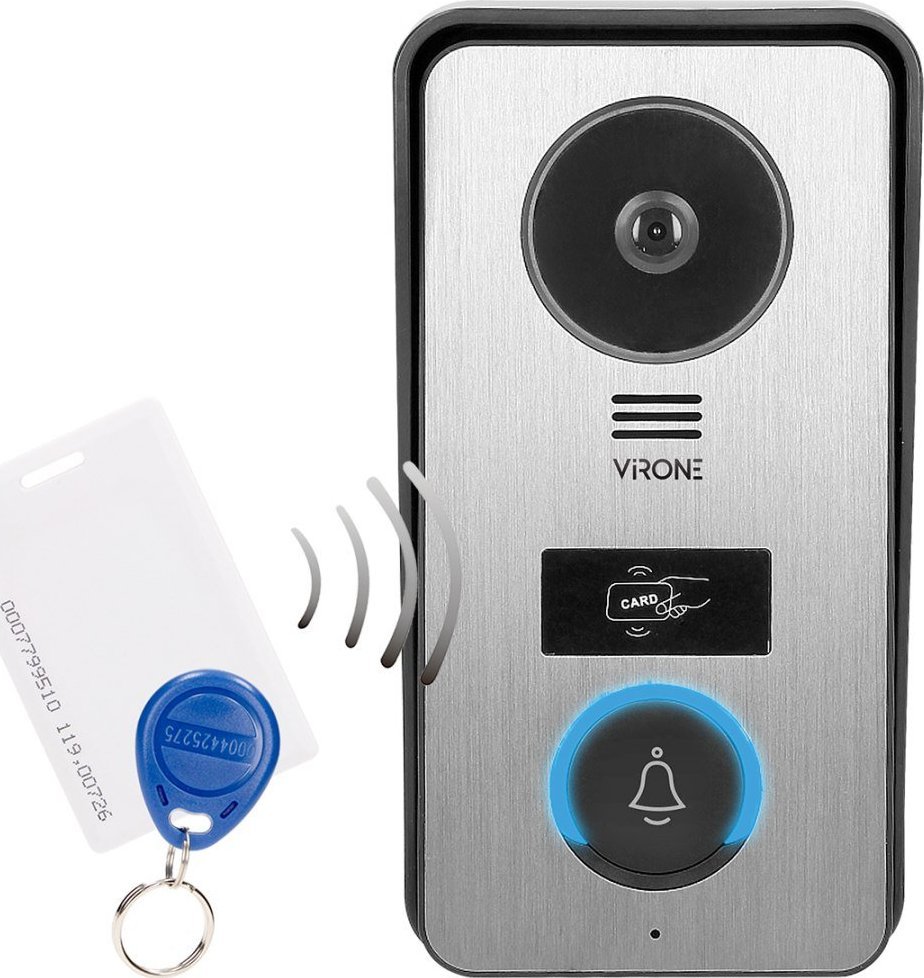 Orno Wideo kaseta, jednorodzinna, z czytnikiem kart i breloków, do rozbudowy systemów CETI