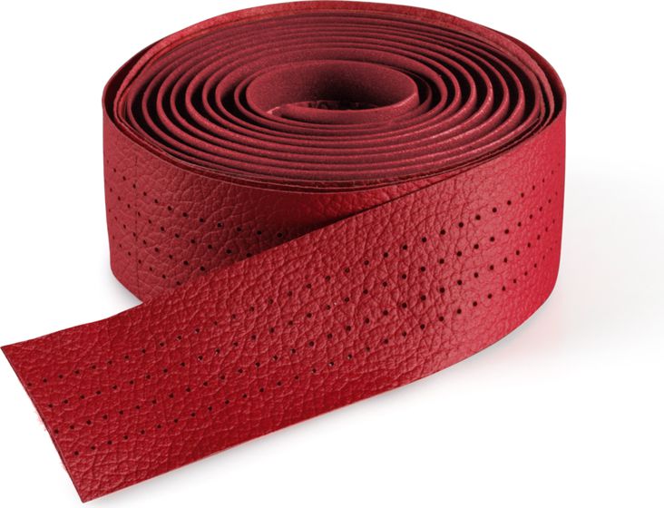 Selle Italia Owijka Na Kierownicę CLASSICA gr 2.5 mm Żelowa Skórzana Czerwona (SIT-0000000000E33)