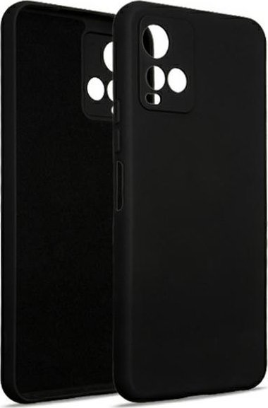 Beline Beline Etui Silicone Vivo Y33s czarny/black