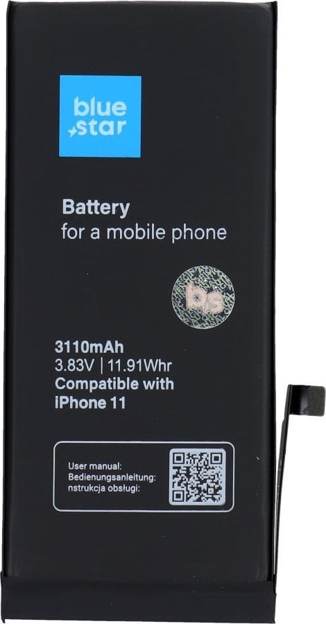 Bateria Blue Star do Iphone 11 3110 mAh HQ