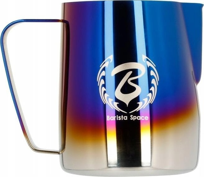 Barista Space Barista Space - Dzbanek do mleka Titanium Half Blue 600ml