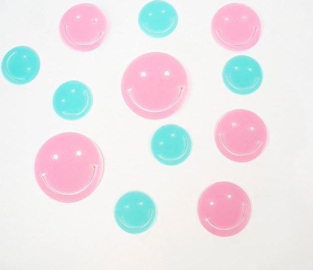 FANDY Naklejki fluorescencyjne - BuĽki 12szt