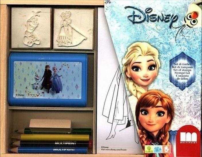 Multiprint Mały drewniany zestaw Kraina Lodu II