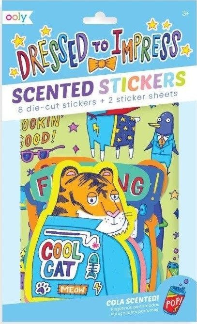 Kolorowe Baloniki Naklejki pachnące Przebieranki