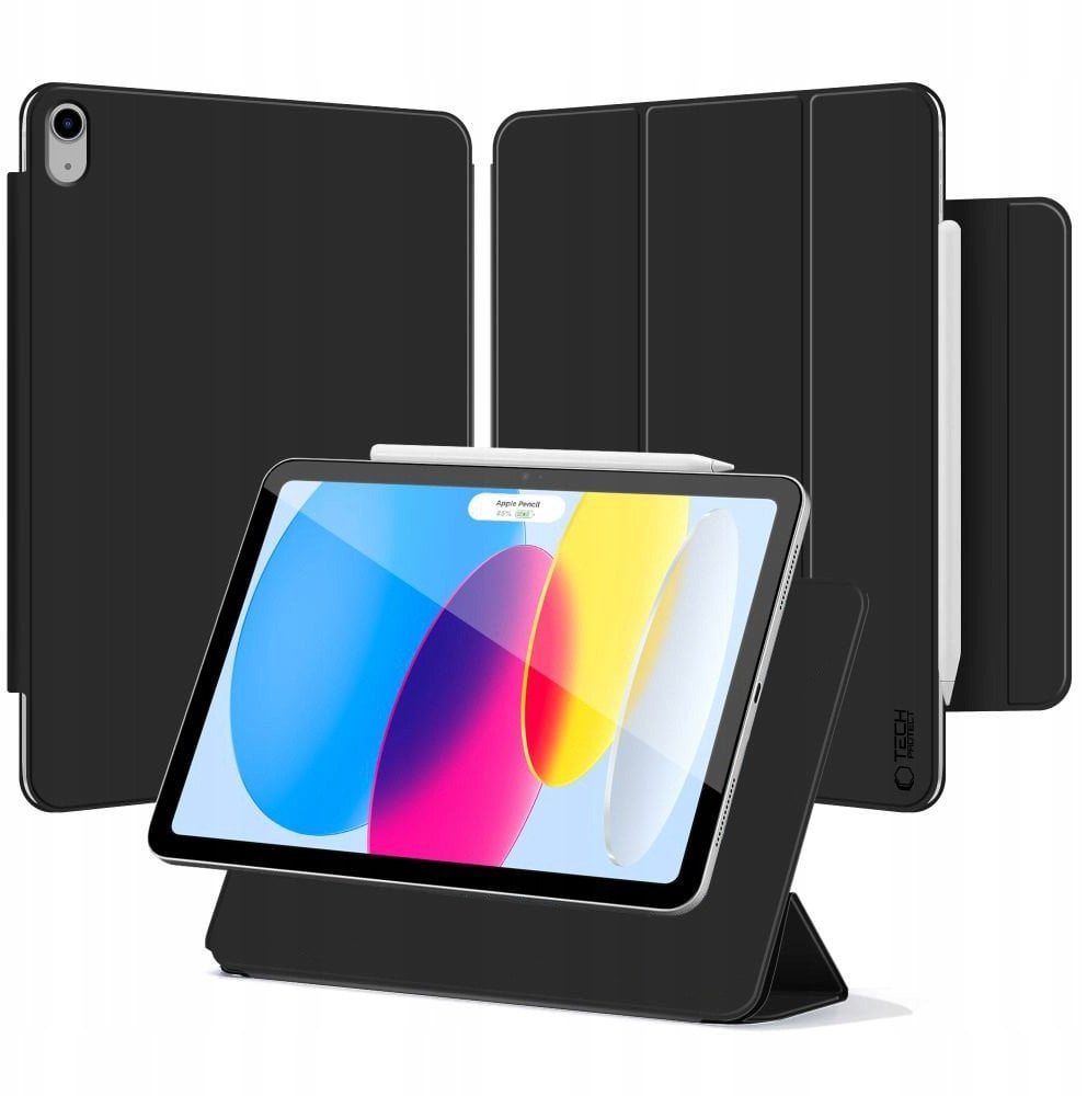 Etui na tablet 4kom.pl SmartCase Magnetic iPad 10.9" 2022 / 11" 2025 Black