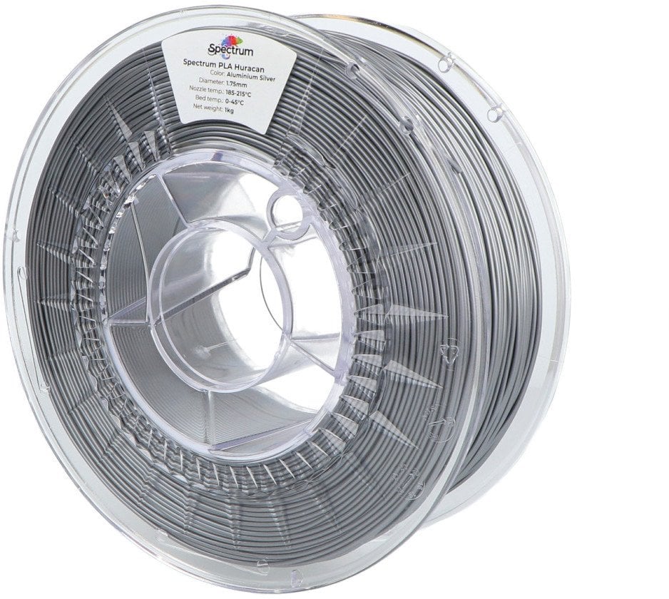 Spectrum Filament Huracan PLA 1,75mm 1kg - Aluminium Silver}