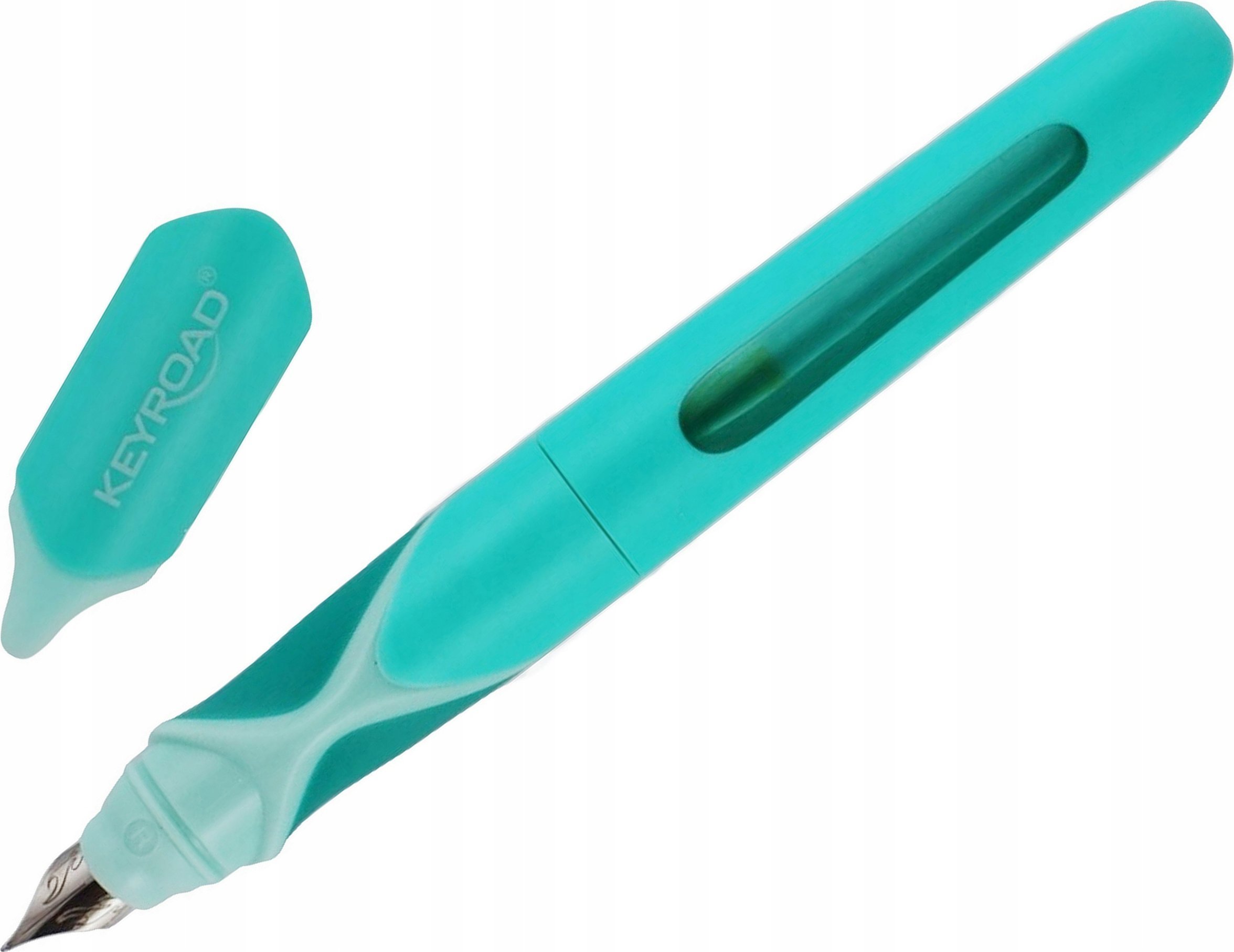 Keyroad Pióro wieczne KEYROAD, 2 naboje gratis, blister, mix kolorów