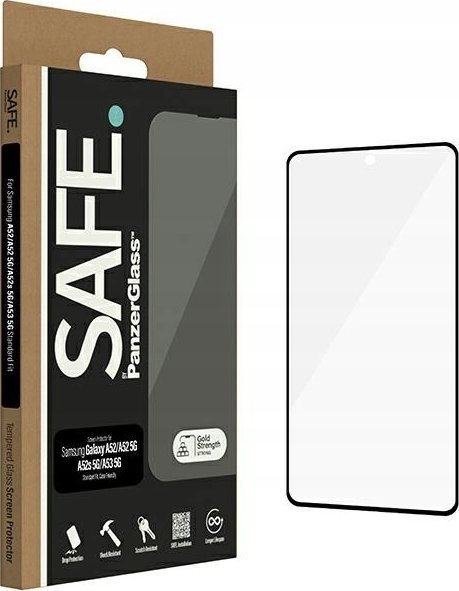 PanzerGlass SAFE by PanzerGlass Sam A52 / A52 5G / A52s 5G / A53 5G Screen Protection Ultra-Wide Fit SAFE95057