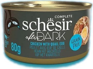 SCHESIR AFTER DARK FILLETS Kurczak z QUAIL EGG 80g