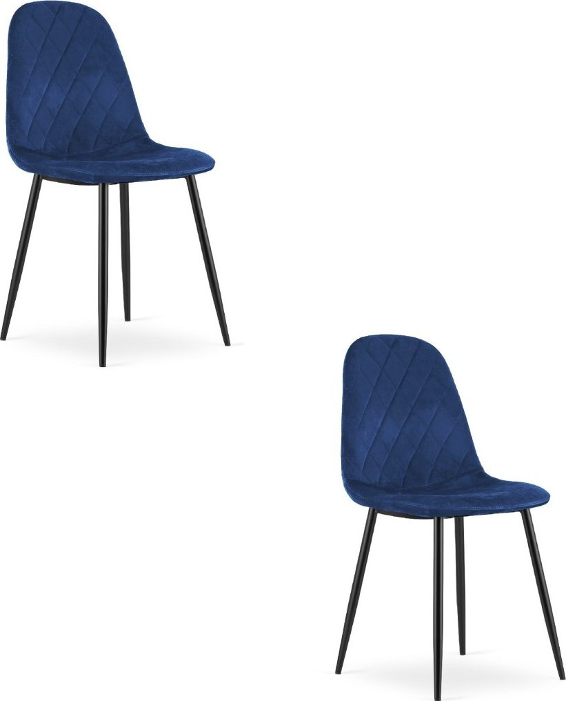 Leobert Krzesło ASTI - granat aksamit x 2