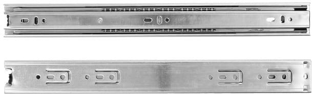 BALLBEARING SLIDES 45 400MM 2PCS