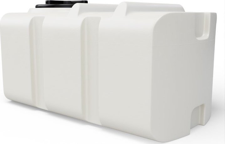 UHP Zbiornik plastikowy 400 l SK biały wym. 127 x 67 x 63 cm (gwint dolny i górmy 3/4 cala)