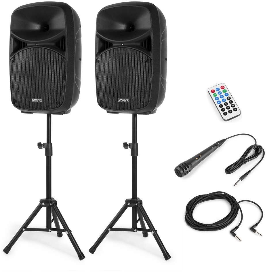 Zestaw nagłośnieniowy Plug&Play 600W Vonyx VPS102A one size