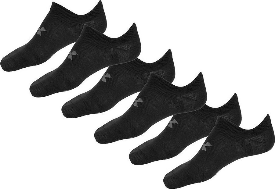 Under Armour Skarpety Under Armour Essential 6 Pack No Show czarne 1382611 001 XL