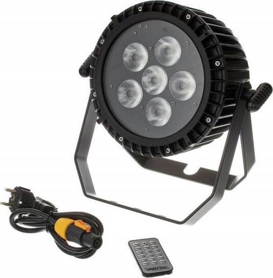 Reflektor LED Varytec Battery Event Par IP65 Bezprzewodowy DMX Diody 6w1