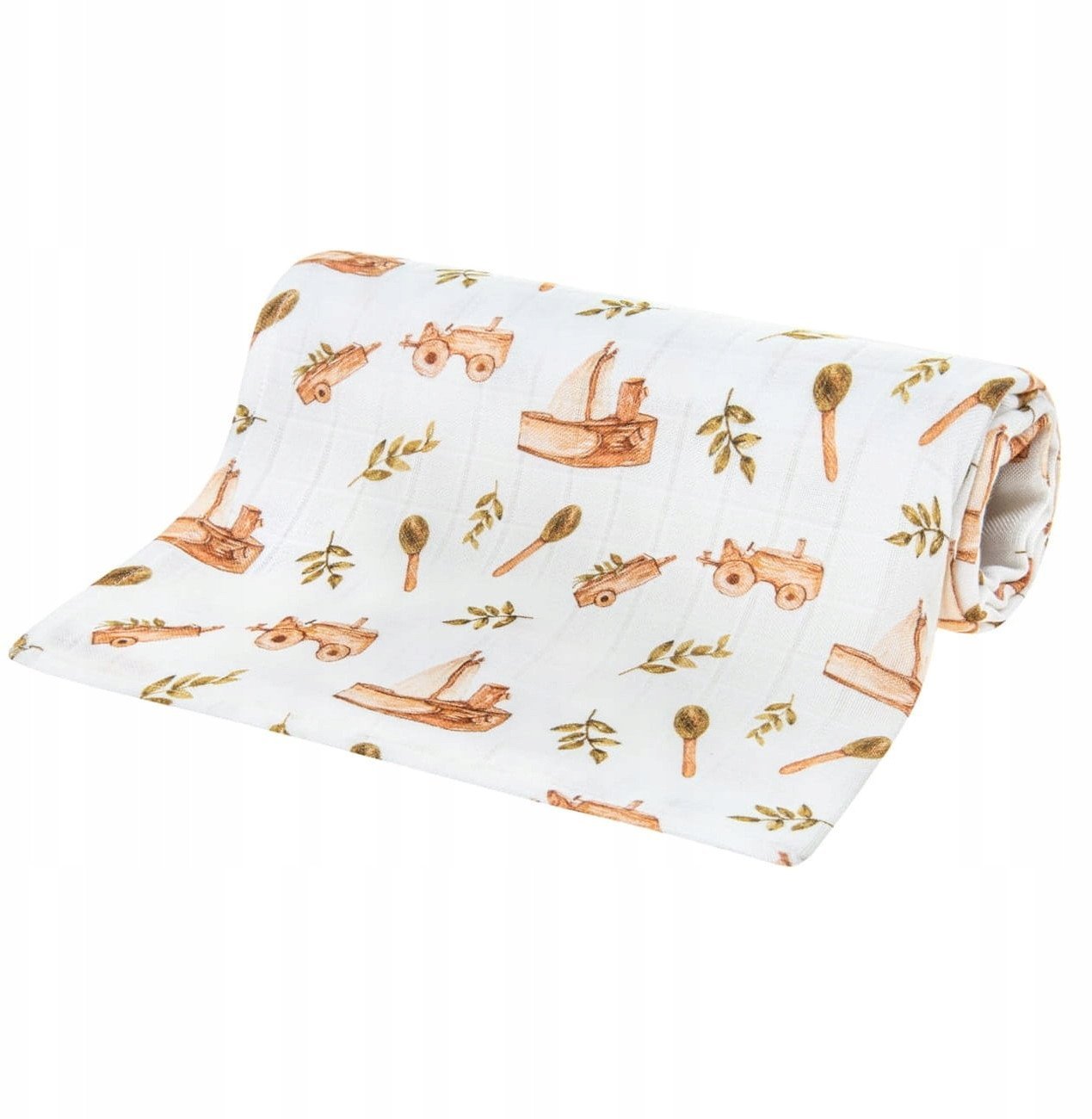 BOCIOLAND BOC0353-PIELUSZKA BAMBUSOWA 75X75 ZABAWKI