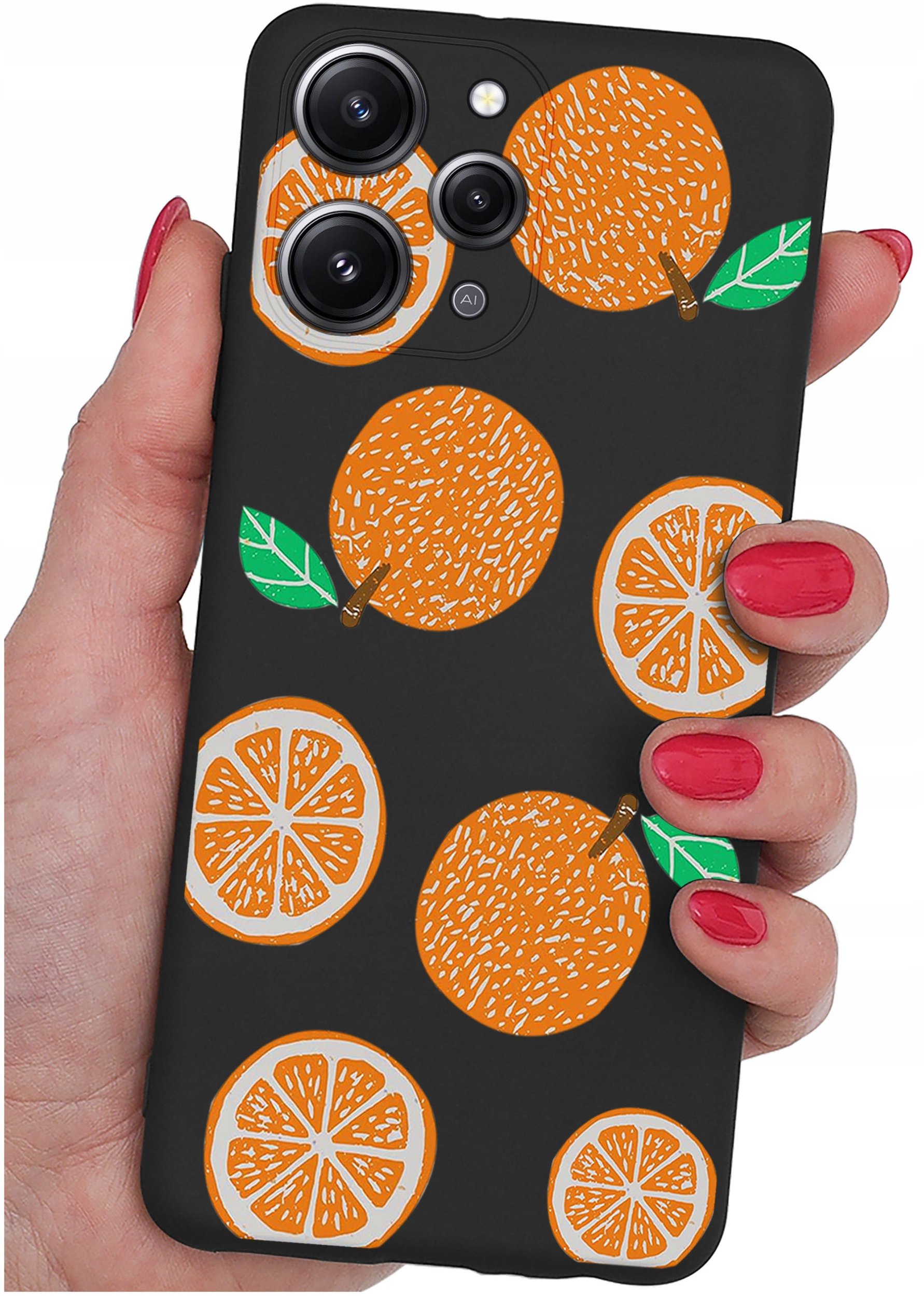 Etui do Xiaomi Redmi 12 4G WZORY |SILIKONOWE MATT CASE + SZKŁO 9H