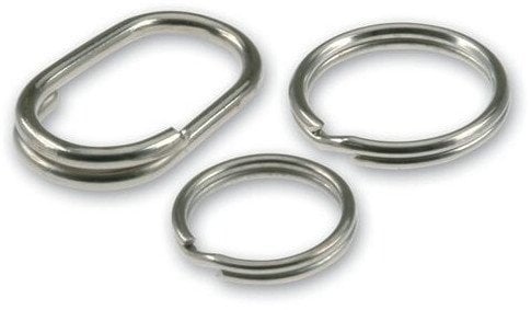 WIRE KEY RING ASSORT.20-30 NICKEL /6PCS