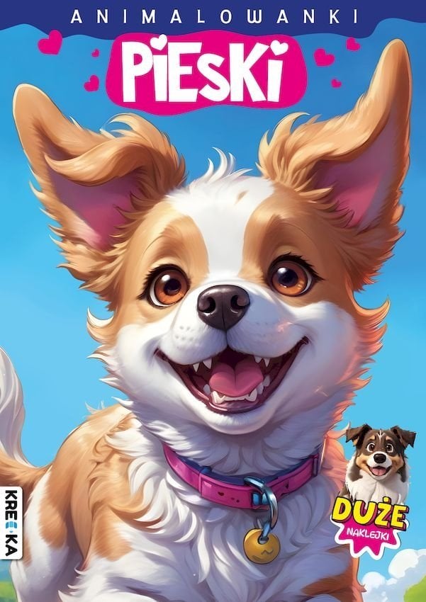 Books And Fun Książka Animalowanki Pieski Books and fun