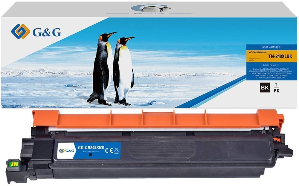 Toner G&G Toner kompatybilny z Brother TN-248XL BK czarny