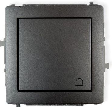 Karlik DECO łącznik podtynkowy zwierny dzwonek grafitowe (11DWP-4)